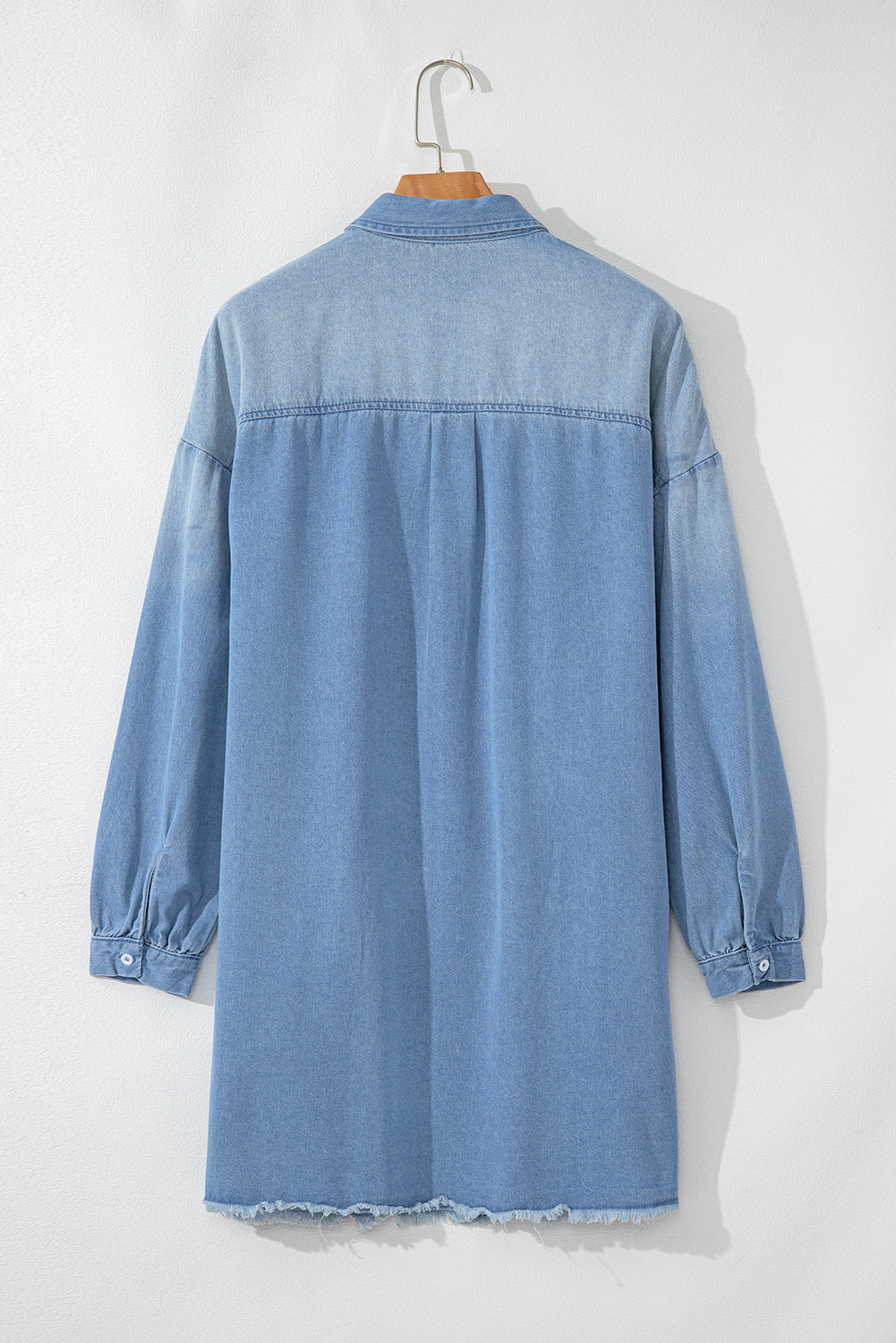 Beau Blue Denim Shirt Dress